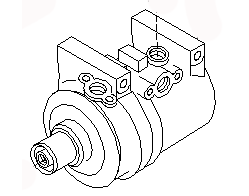 KOMPRESSOR 92600-52C13 92600-2J201 92600-0E702 NISSAN PRIMERA WAGON