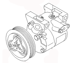 AC COMPRESSOR 92600-56C10 NISSAN PRIMERA