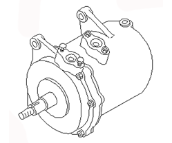 KOMPRESSOR 92600-61A01 92600-61A00 92600-84A00 NISSAN SENTRA