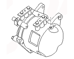 KOMPRESSOR 92600-61A11 92600-61A12 NISSAN PULSAR NX