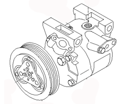 COMPRESSOR-COOL 92600-62Y62 92600-62Y61 92600-62Y60 NISSAN PRIMERA