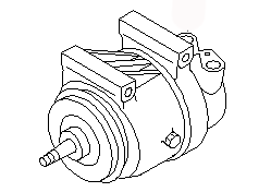 COMPRESSOR-COOL 92600-65J29 92600-0E002 92600-0E001 NISSAN BLUEBIRD