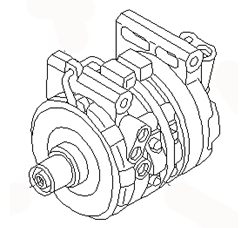 COMPRESSOR-COOL 92600-65Y02 92600-65Y01 92600-65Y00 NISSAN SENTRA