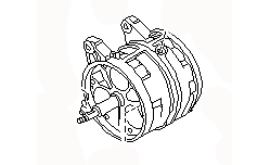 AC COMPRESSOR 92600-7E102 92600-7E065 92600-7E101 NISSAN MAXIMA