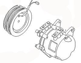 COMPRESSOR-COOL 92600-84A16 92600-84A15 92600-84A10 NISSAN PULSAR NX