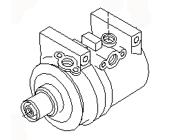 COMPRESSOR-COOL 92600-88N07 92600-88N06 92610-88N05 NISSAN PRIMERA WAGON