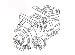 AC COMPRESSOR 92600-BN311 92600-BN310 92600-BN301 NISSAN PRIMERA