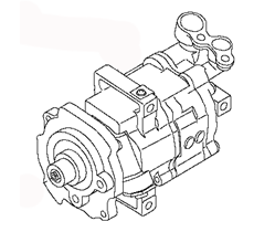 AC COMPRESSOR 92600-BR00A 92600-JD000 NISSAN QASHQAI