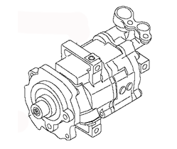 AC COMPRESSOR 92600-BR70A 92600-BB60A 92600-JD75A NISSAN QASHQAI