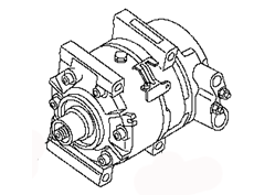 COMPRESSOR-COOL 92600-CL80A 92600-AS51A 92600-AS510 NISSAN FX45/35
