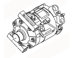 COMPRESSOR-COOL 92600-EH00B 92600-EH00A 92600-EH000 NISSAN M35/45