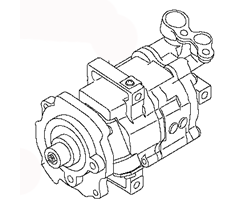 AC COMPRESSOR 92600-JD200 92600-1DB0A 92600-1DB3A NISSAN QASHQAI