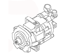 AC COMPRESSOR 92600-JD75A 92600-JD74A 92600-JD73A NISSAN QASHQAI UK MAKE