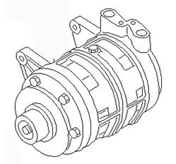 COMPRESSOR-COOL 92600-VC71A 92600-VC710 92600-VC300 NISSAN SAFARI