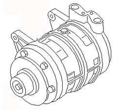 KOMPRESSOR 92600-VS40B 92600-VS40A 92600-VC90A NISSAN PATROL